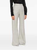 Forte Forte Virgin Wool Harringbone Palazzo Pants
