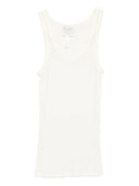 Forte Débardeur américain côtelé en laine Forte