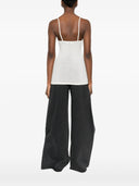 Forte Forte Embroidered Wool Ribbed Jersey Tank Top