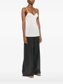 Forte Forte Embroidered Wool Ribbed Jersey Tank Top