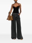 Forte Forte Embroidered Wool Ribbed Jersey Tank Top