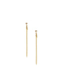 Forte Forte Hoop Sculpture Fringed Earrings