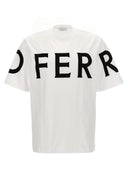 Ferragamo -Logo Druck T -Shirt
