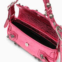 Balenciaga Le Cagole Xs Metallic Pink Shoulder Bag