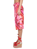 Etro Silk And Cotton Bermuda Shorts