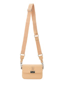 Off White Small Leather Binder Bag