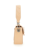 Off White Small Leather Binder Bag
