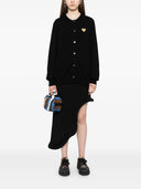 Comme Des Garçons Play U Round Neck Gold Emblem Knit