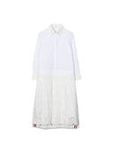 Thom Browne plissé de chemise de chemise