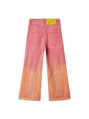 Off White Wide Leg Pant