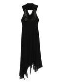 Avavav Draped Dress Black