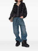 Avavav Os Shoulderless Hoodie Cut Out