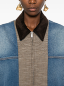 Stella Mc Cartney Tweed Denim Jacket