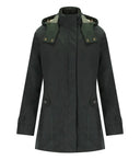 Barbour Cannich Wax Green Kapuzenjacke