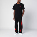 Alexander Mc Queen Black Cotton T Shirt With Logo