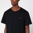 Alexander Mc Queen Black Cotton T Shirt With Logo