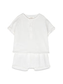 Teddy & Minou T Shirt And Bermuda Shorts Suit