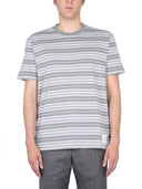 T-shirt à rayures Thom Browne