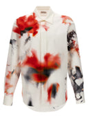 Shirt "fiore oscurato" di Alexander McQueen