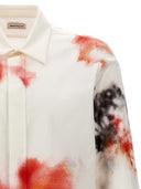 Shirt "fiore oscurato" di Alexander McQueen