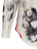 Shirt "fiore oscurato" di Alexander McQueen