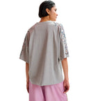 Essentiel Antwerp Jangoo Grey T Shirt