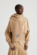 Bufanda de patou beige