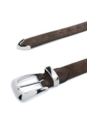 Srebrna klamra paska Khaite Benny (30 mm)