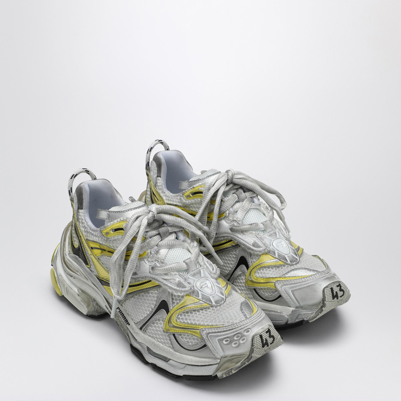 Balenciaga Runner 2.0 White/Yellow/Black Sneaker – Balardi