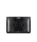 Elisabetta Franchi Schwarze Clutch