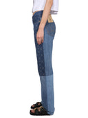 Jeans marins serre en denim
