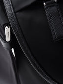 Prada Re Nylon And Saffiano Leather Shoulder Bag