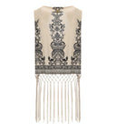 Pahiesa Formentera Ecru And Black Vest