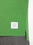 Thom Browne Long Sleeve Tee W/ Engineered 4 Bar In Sustainable Jersey