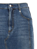 Denimowa spódnica Alexander McQueen