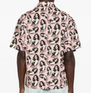 Palm Angels Pinup Allover Loose Bowling Shirt