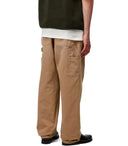 Pantaloni Carhartt Wip Hamilton marroni al ginocchio singolo