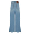 Jeans Max Mara Weekend latino-americani di colore azzurro