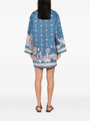 Alemais Acacia Long Sleeve Mini Dress