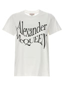 Alexander Mcqueen Logo Print T Shirt