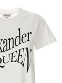 Alexander Mcqueen Logo Print T Shirt