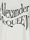Alexander Mcqueen Logo Print T Shirt