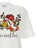 Alexander Mcqueen Dutch Flower Print T Shirt