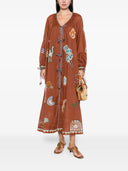 Alemais Laurence Tie Front Shirtdress