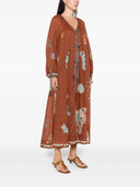 Alemais Laurence Tie Front Shirtdress
