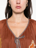 Alemais Laurence Tie Front Shirtdress