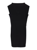 La Rose La Rose Gilet Links Cashmere Black