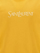 Saint Laurent Logo ricamo felpa