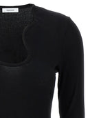 Pull de décolleté en forme de ferragamo