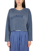 Maison Margiela beskåret sweatshirt